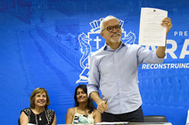 Edvaldo apresenta projeto de lei de gestão democrática das escolas 