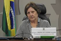 Senadora Maria do Carmo presta solidariedade a marchantes do Baixo São Francisco