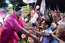 Carminha reúne multidão em Socorro para lançamento da campanha a deputada estadual