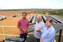 Jackson visita obra em Dores e autoriza acesso a ponto turístico de Cumbe