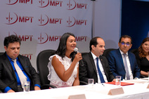 Eliane prestigia posse do procurador-chefe do MPT/SE