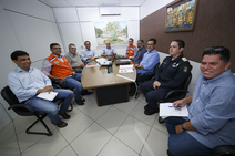 Edvaldo reúne secretários e discute ações de enfrentamento às chuvas 