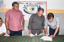 Através de emenda do deputado Laércio, Itaporanga recebe Arena Multiuso 