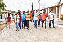 Prefeitura de Lagarto entrega calçamento de diversas ruas no povoado Olhos D’água