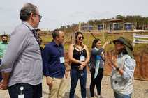 Kitty Lima visita Brumadinho e fiscaliza abrigo para animais atingidos pelo desastre