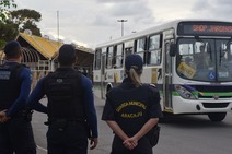 Com Guarda Municipal, diminui violência no transporte público