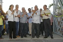 Pedrinhas celebra inauguração de estádio de futebol