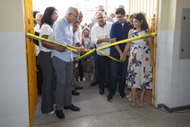 Edvaldo inaugura 1ª escola de Ensino Fundamental do bairro 17 de Março