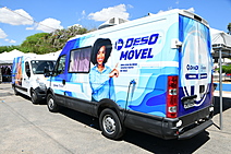 Unidade móvel da Deso agiliza atendimento no ‘Sergipe é aqui’, em Nossa Senhora da Glória