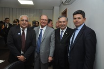 Sergipanos se encontram com Geraldo Alckmin