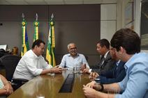 Gilberto Kassab visita Edvaldo Nogueira e o convida para encontro do PSD nesta sexta