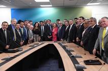 Laércio participa de reunião do Progressistas com Bolsonaro  