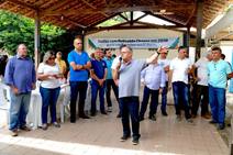 Lideranças fazem ato de apoio a Belivaldo 