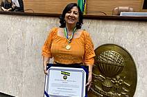 Márcia Guimarães tem trabalho reconhecido pela Alese