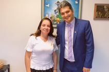 Dr. Samuel ouve demandas da Promotoria da Infância e Adolescência