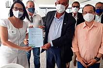 Creci apresenta a Danielle Garcia e Valadares Filho reivindicações do setor