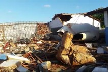 Laudo aponta falta de manutenção em caixa d’água que desabou em Dores