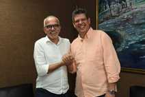 Edvaldo e Márcio se reúnem e reafirmam aliança entre PCdoB e PT em Aracaju