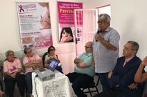 Almeida garante apoio a entidades de combate ao câncer