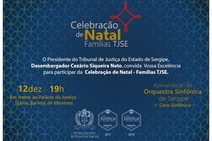 Concerto natalino do TJSE acontece nessa quarta-feira, 12