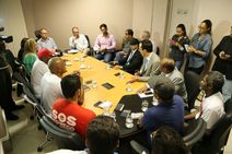 Belivaldo discute contratações da Termelétrica 