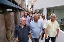 Jackson visita obras do novo Centro Administrativo da Saúde