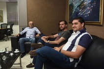 Edvaldo e Jony Marcos discutem apresentação de emendas para a capital