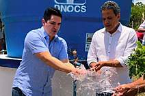 Gustinho Ribeiro anuncia obra e entrega sistemas de abastecimento de água no interior do Estado 