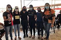 Deputada Diná Almeida parabeniza campeãs de vaquejada de Lagarto