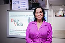 Candidata a vereadora Luciana Déda, PSB, declara que apoia candidatura de Yandra Moura, União Brasil