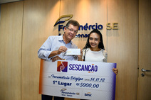 Fecomércio entrega premiação aos vencedores do Sescanção