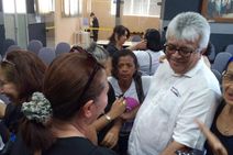 Secretário Almeida Lima recebe grupo Mulheres de Peito 