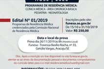 Inscrições para a Residência Médica 2020 do Huse seguem abertas até dia 31