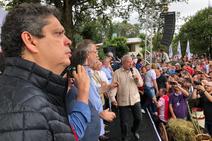 Assista: com Dilma, Márcio Macedo condena fechamento da Fafen