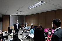 Danniel Costa visita deputados para tratar sobre PL que prevê reajuste das custas judiciais