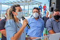 Primeira etapa da praça do Jardim Campo Novo é entregue à população de Lagarto