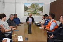Chuva forte deste sábado levou Edvaldo Nogueira a reunir Comitê de Crise