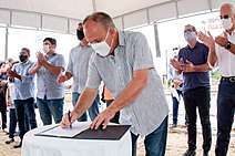  Belivaldo Chagas autoriza implantação de rodovia que liga o povoado Rita Cacete à BR-101