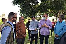 Zezinho Sobral apresenta desafios da carcinicultura ao secretário nacional de Pesca