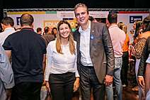 Prefeita Hilda Ribeiro participa de solenidade de lançamento de políticas públicas para a educação