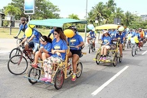 Passeio ciclístico abre a 6ª Semana Aracaju Acessível