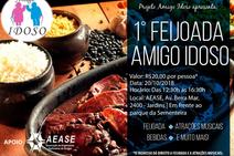 1ª Feijoada Beneficente Amigo Idoso acontece nesse sábado