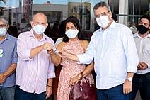 Pedrinhas recebe ambulância adquirida com recursos destinados pelo deputado Luciano Pimentel