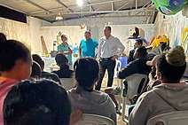 Zezinho Sobral pede mais segurança para os moradores do Santa Cecília, em Socorro