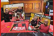 A mesa do Flamengo e a turma do Pastel Sol: futebol, descontração e arte na Passarela do Caranguejo