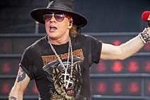 Axl Rose, um ícone do rock