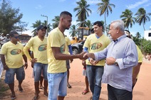 Governo garante apoio  Capela ameaçada em Estância