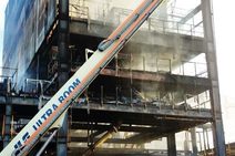 Incêndio destrói área de filtragem da Vale