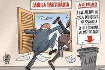 No jogo de interesses da política, “amor” ao partido fica em último plano