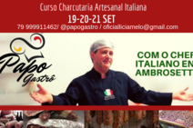 Curso de charcunttaria italiana será realizado em Aracaju